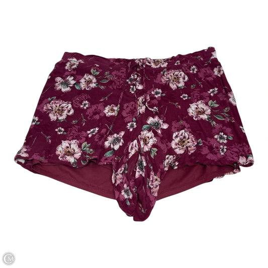Shorts By Torrid In Floral Print, Size: 2x