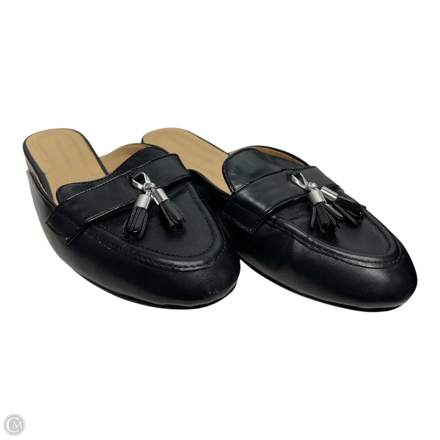 Shoes Flats By Adrienne Vittadini In Black & Tan, Size: 10