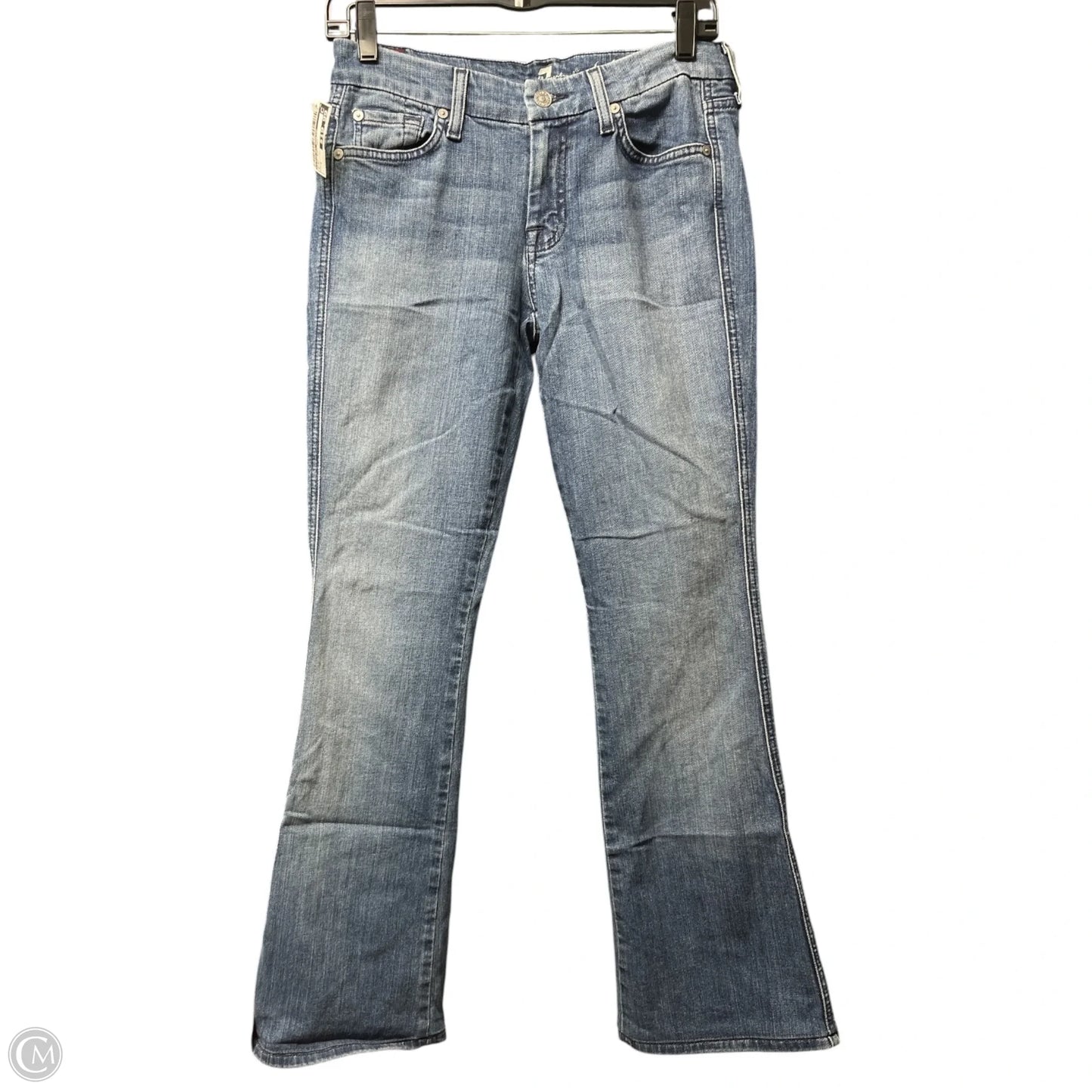 Jeans Boot Cut By 7 For All Mankind In Blue, Size: 4