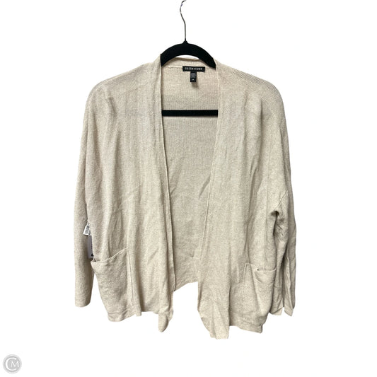 Cardigan By Eileen Fisher In Cream, Size: Sp