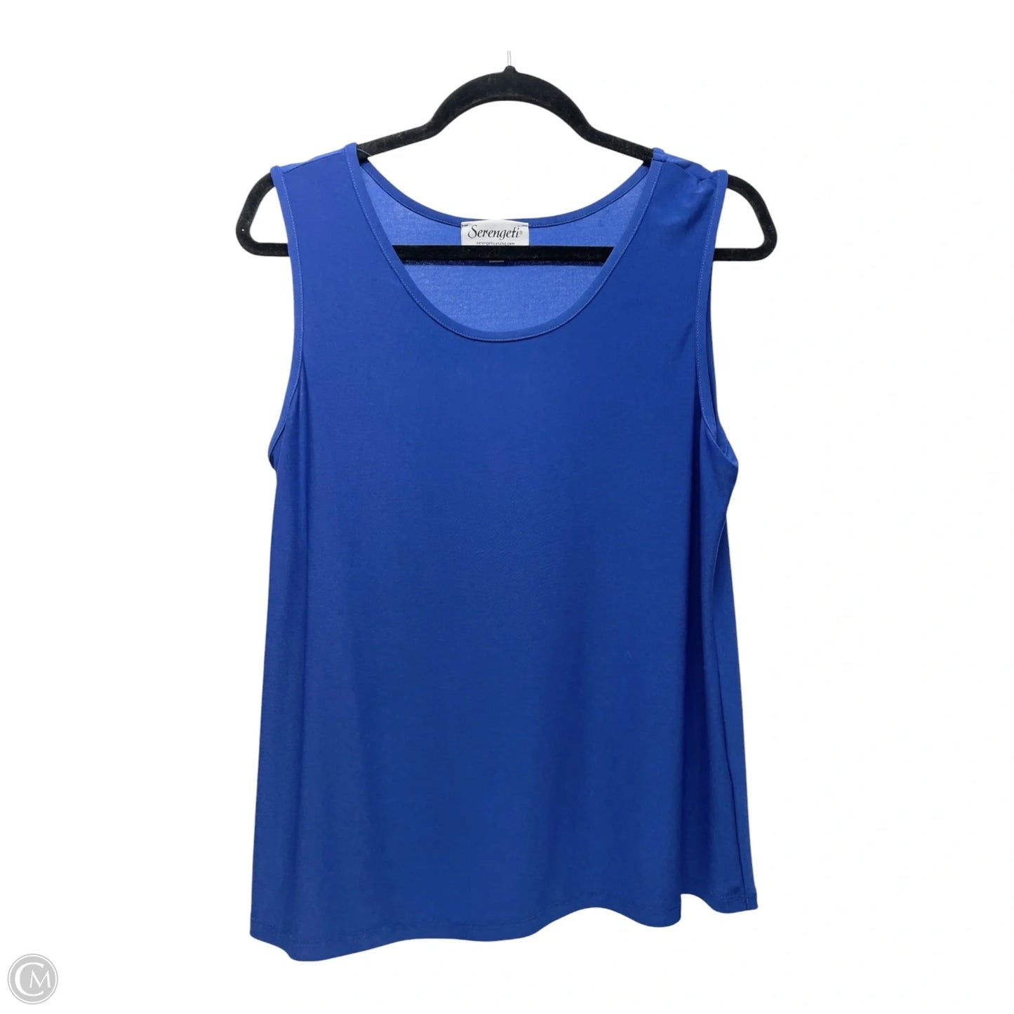 Top Sleeveless Basic By Clothes Mentor In Blue, Size: M