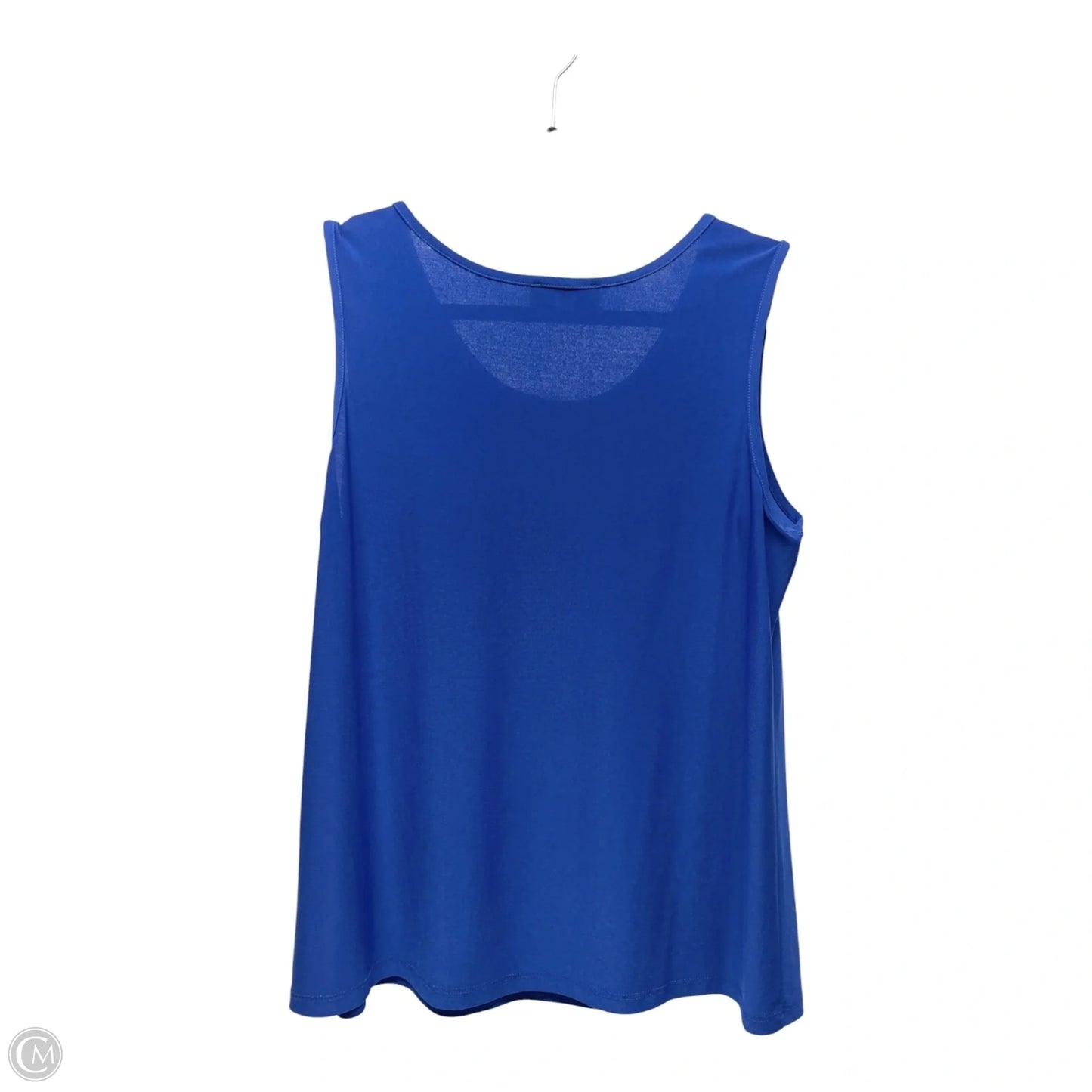 Top Sleeveless Basic By Clothes Mentor In Blue, Size: M