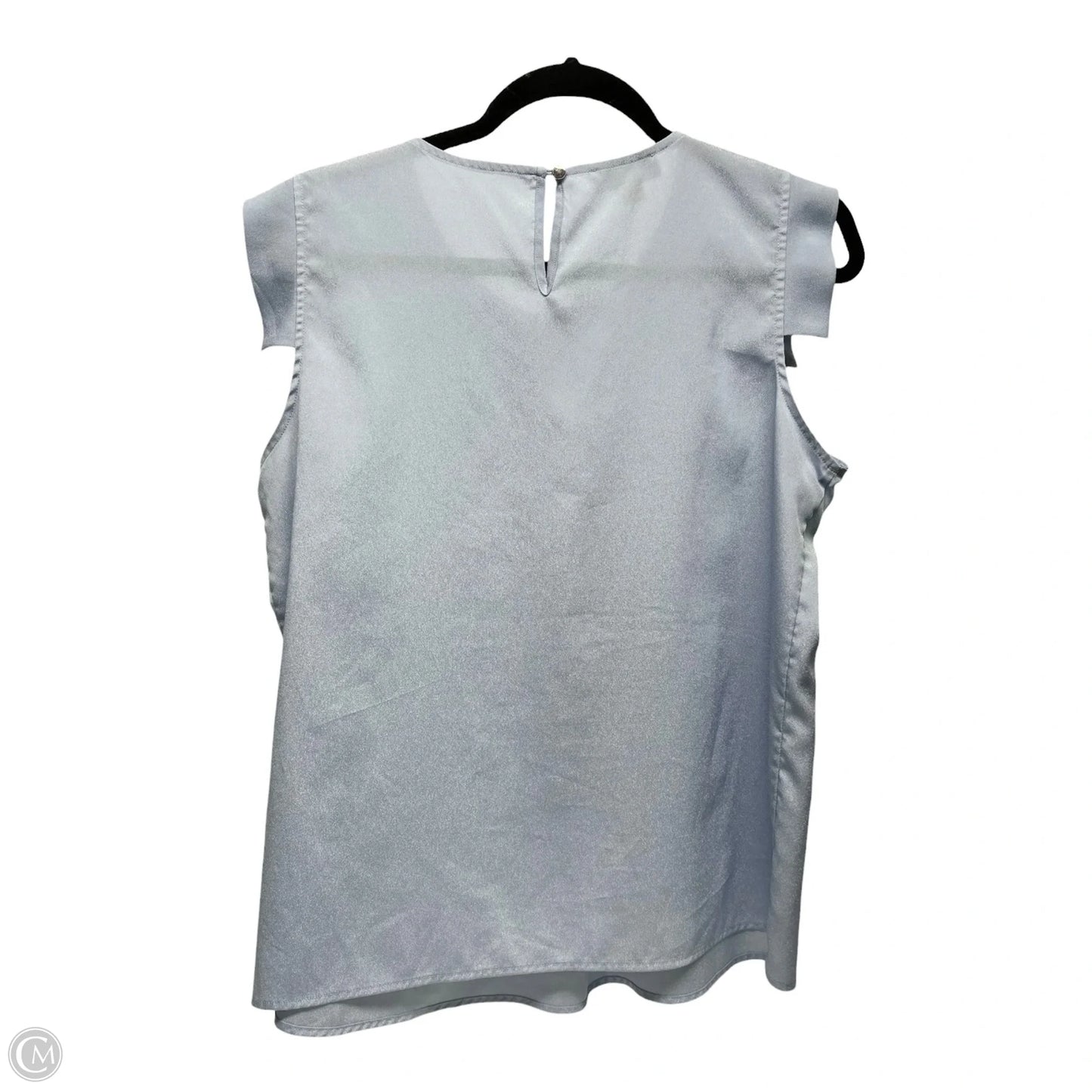 Top Sleeveless By Calvin Klein In Blue, Size: M