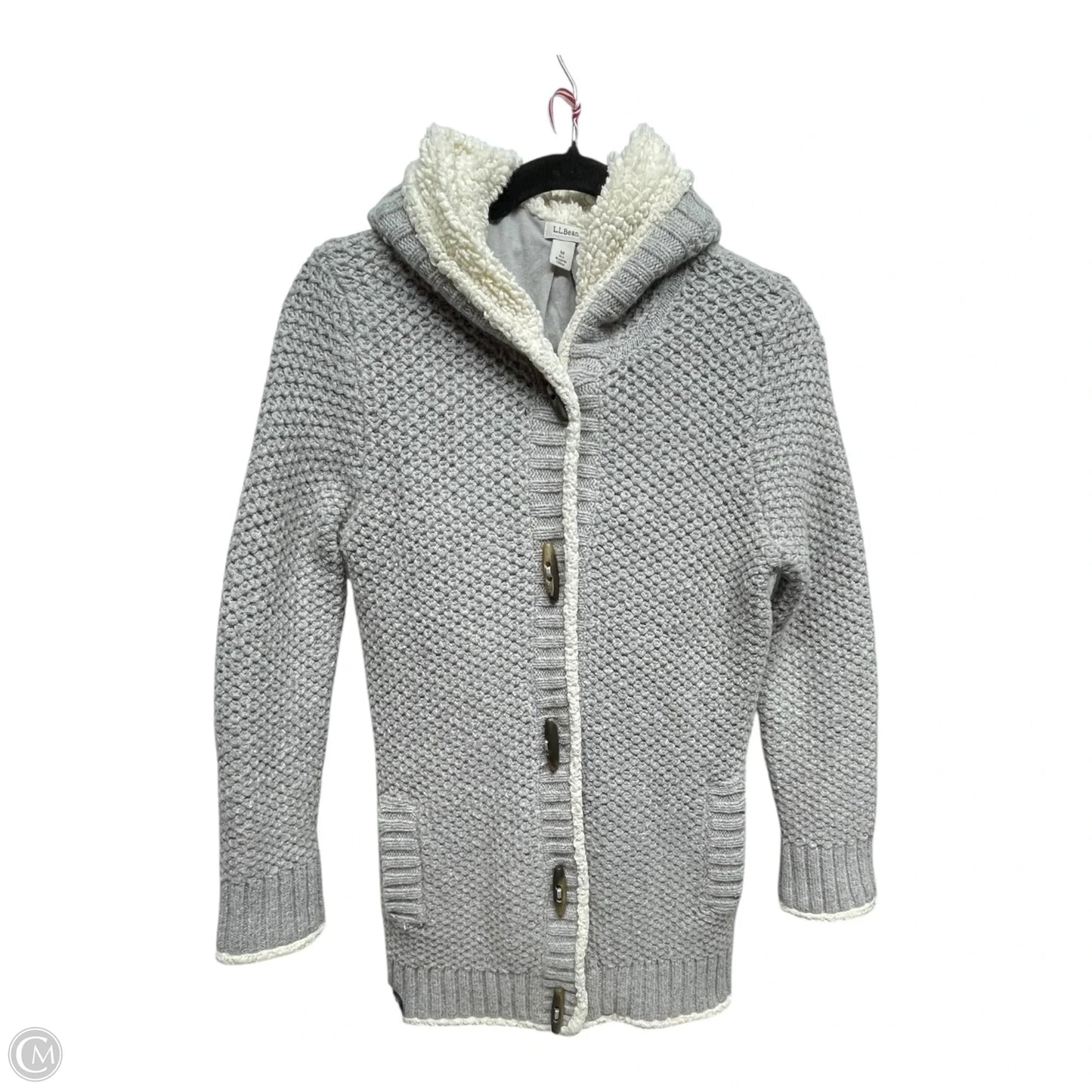 Coat Other By L.l. Bean In Grey & Tan, Size: M