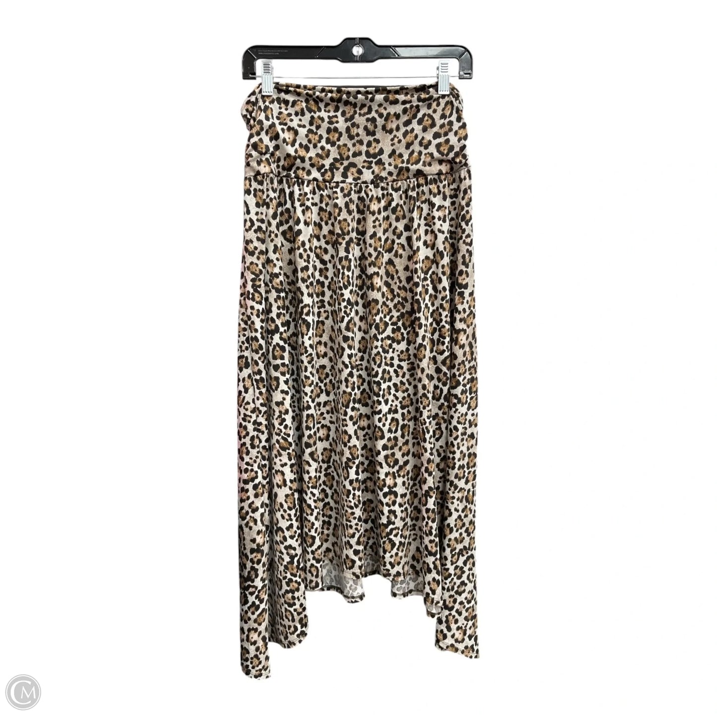 Skirt Midi By Apt 9 In Animal Print, Size: Xl