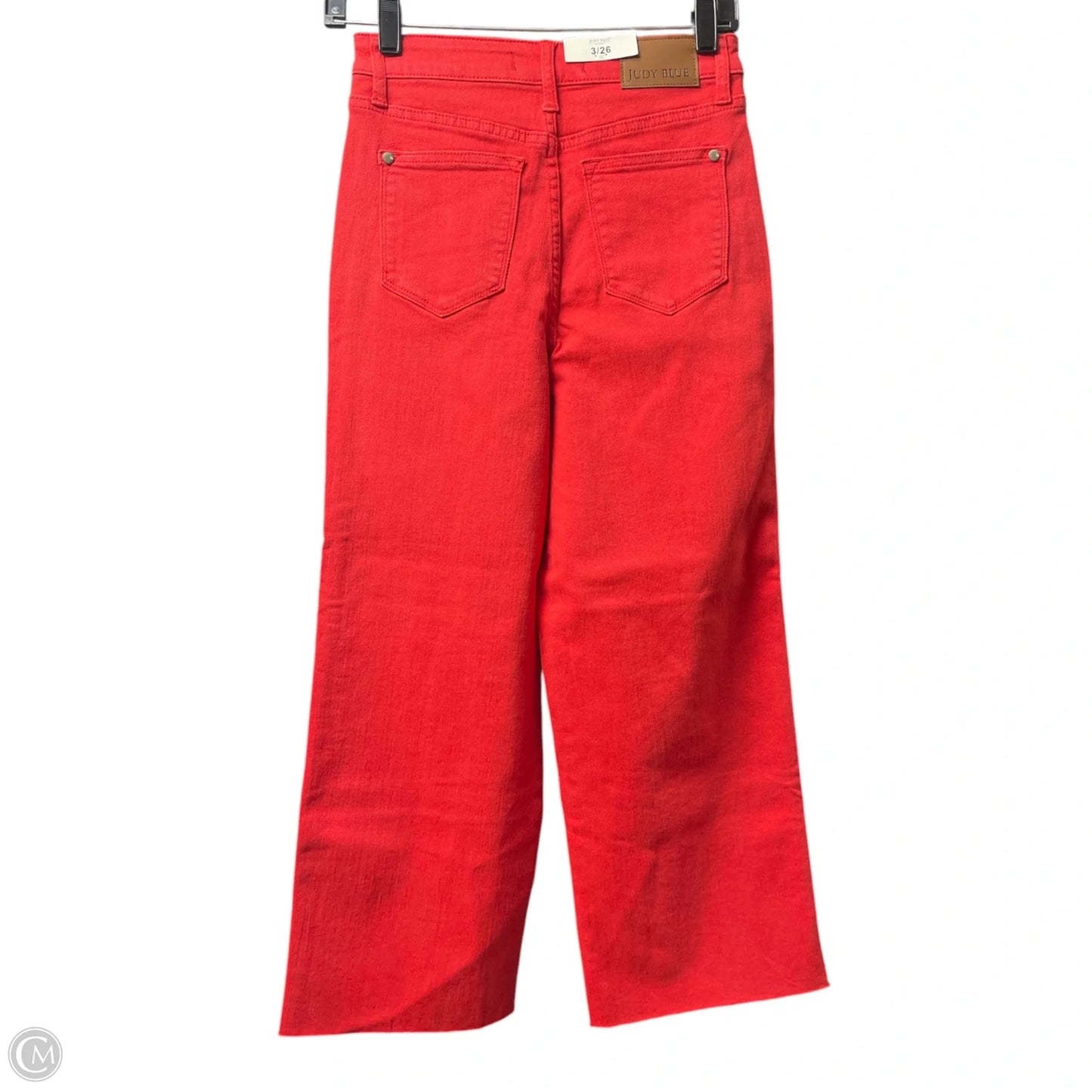 Jeans Straight By Judy Blue In Red, Size: 2