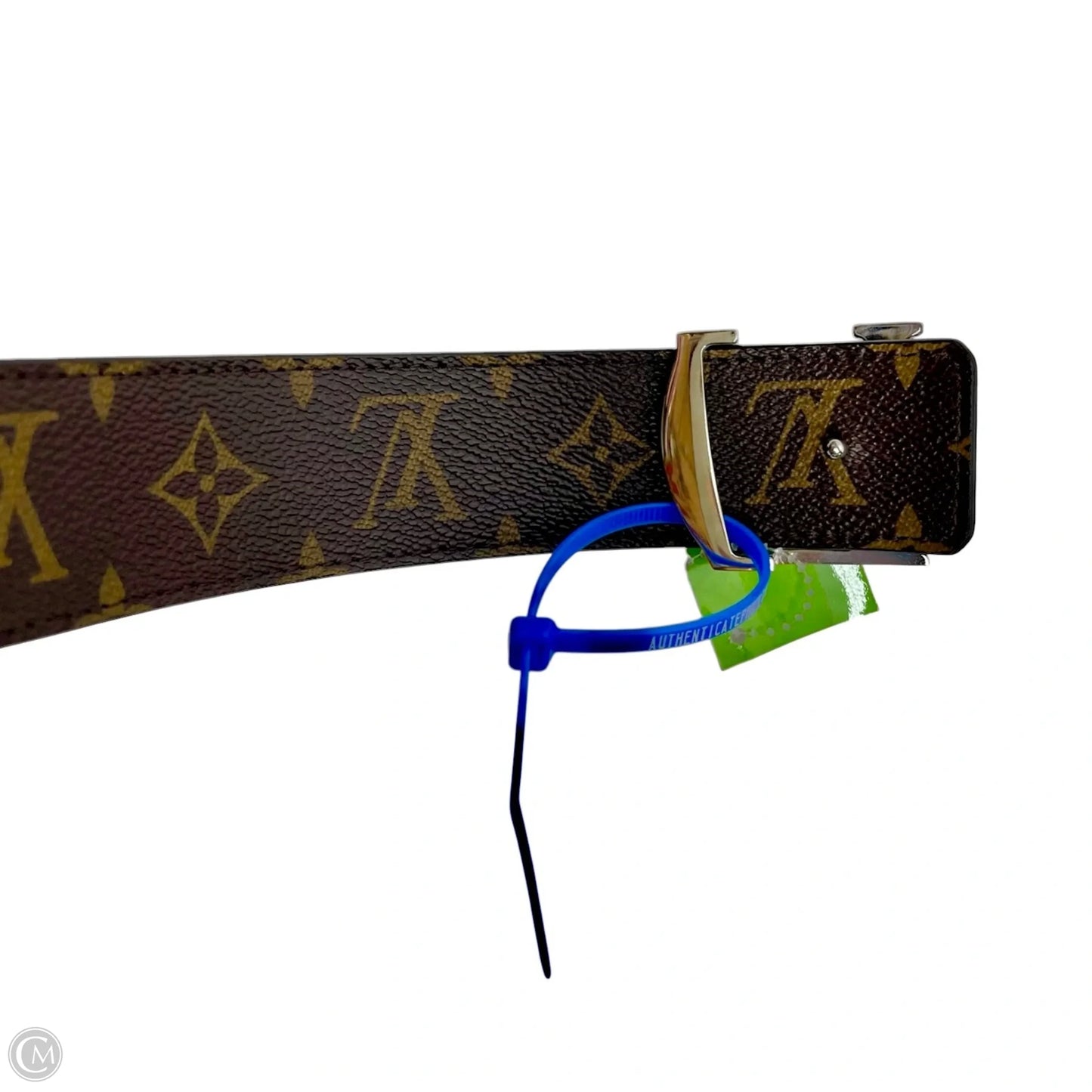 Reversible Belt Luxury Designer By Louis Vuitton, Size: Small