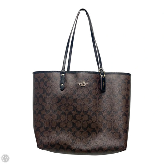 Tote Designer By Coach, Size: Large