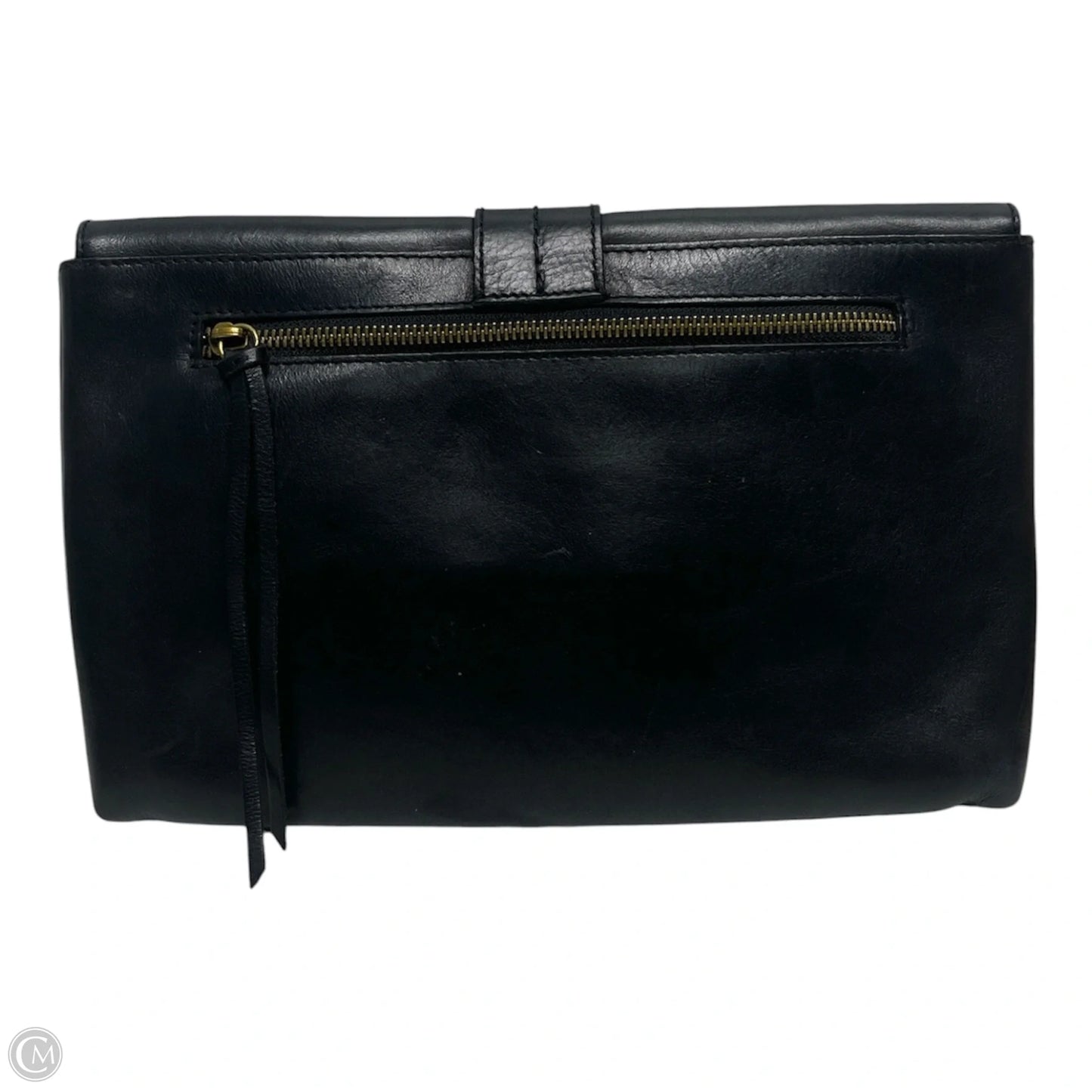 Clutch Leather By Madewell, Size: Large