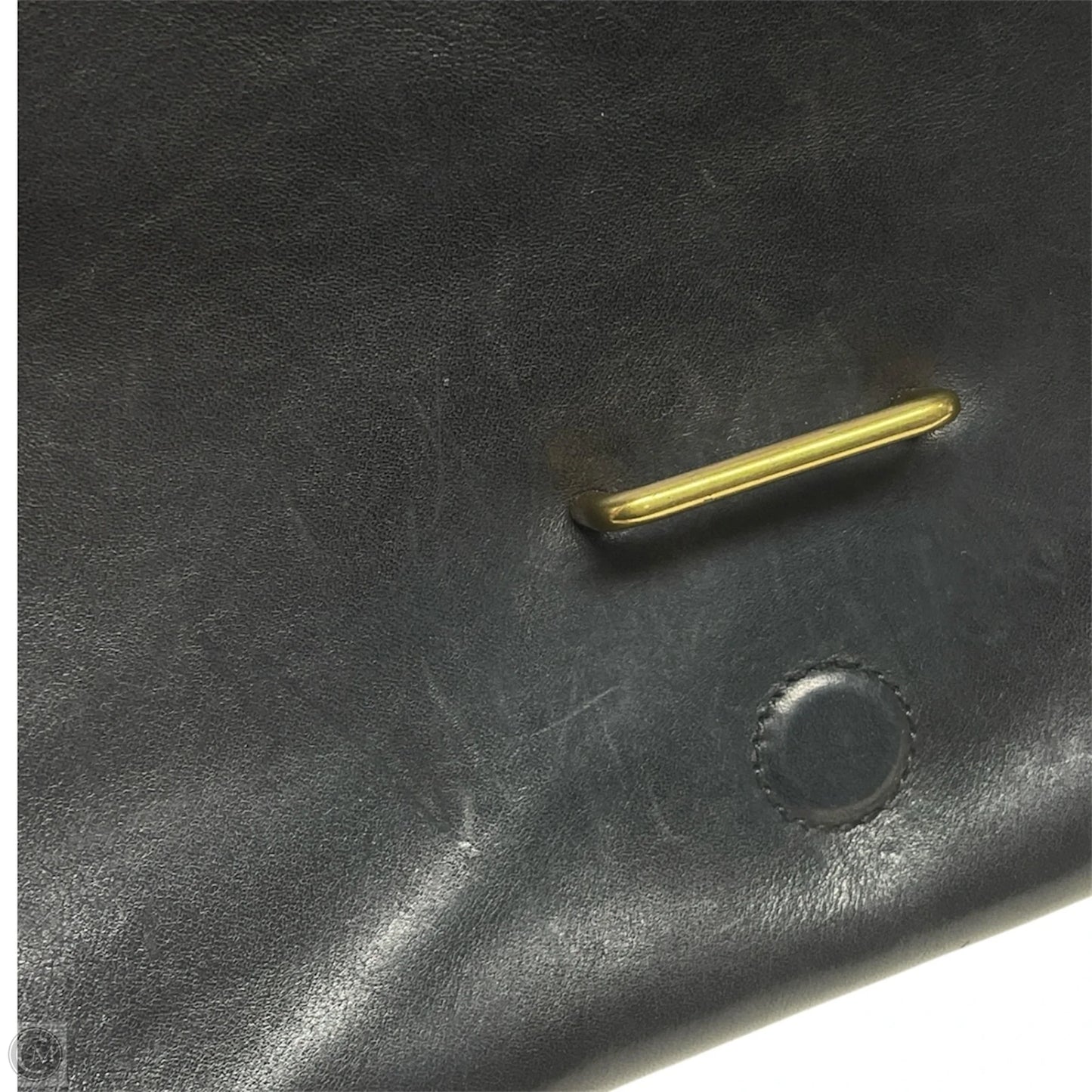 Clutch Leather By Madewell, Size: Large