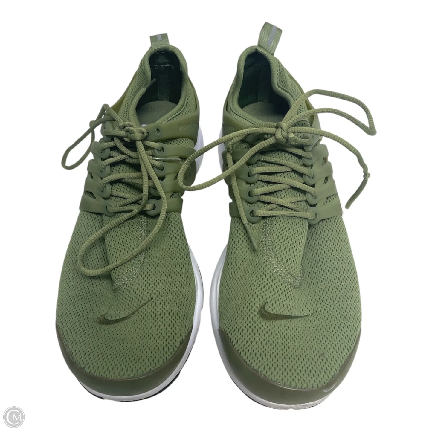 Shoes Athletic By Nike In Green & White, Size: 10
