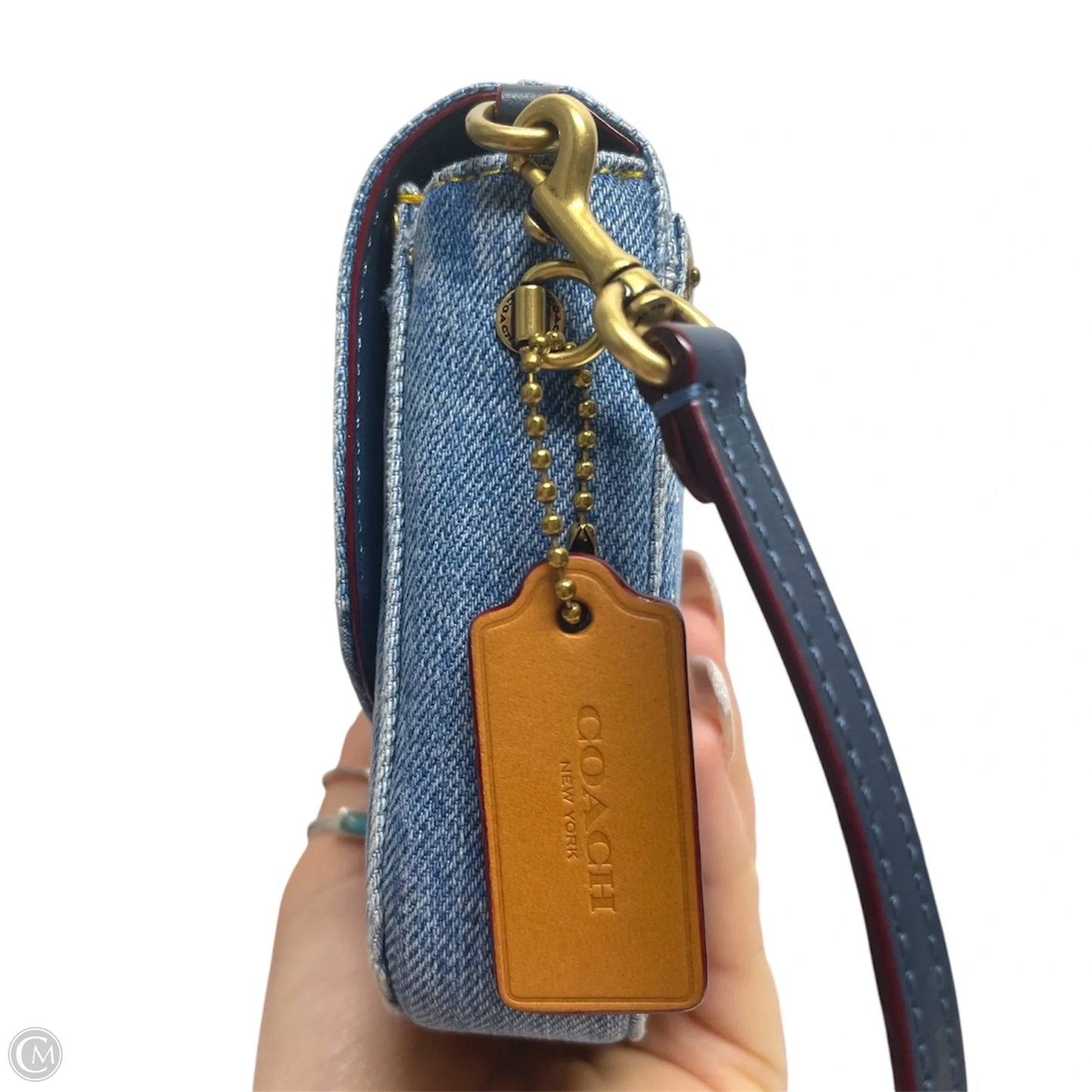 Crossbody Designer By Coach, Size: Small