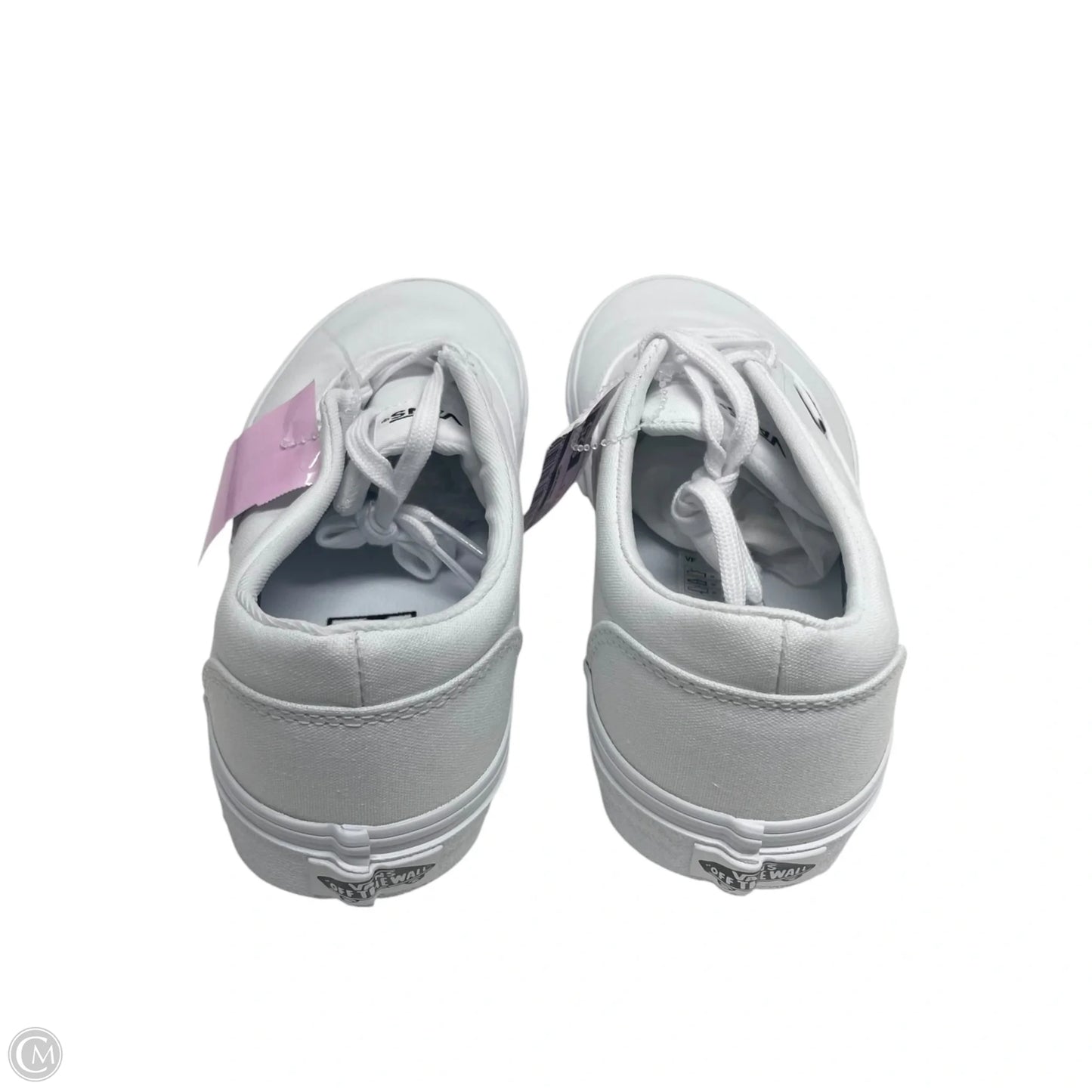 Shoes Sneakers By Vans In White, Size: 8.5