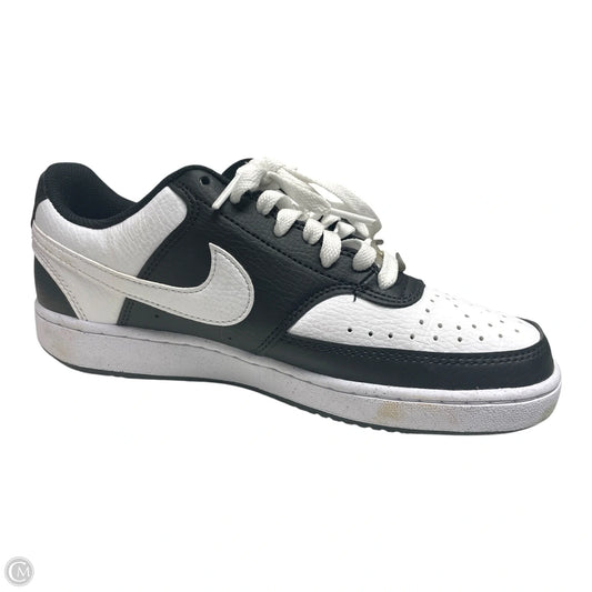 Shoes Sneakers By Nike In Black & White, Size: 8