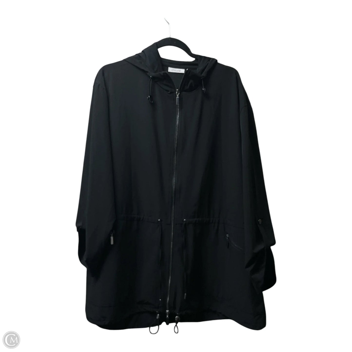 Jacket Other By Chicos In Black, Size: 18