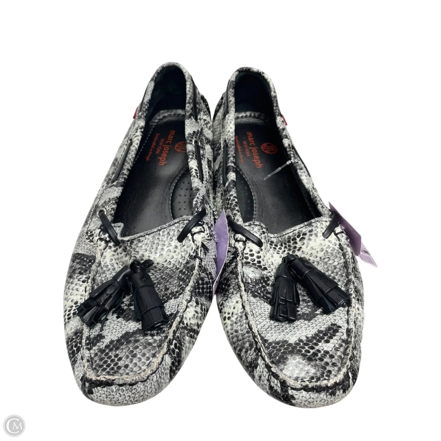 Shoes Flats By Clothes Mentor In Animal Print, Size: 8.5