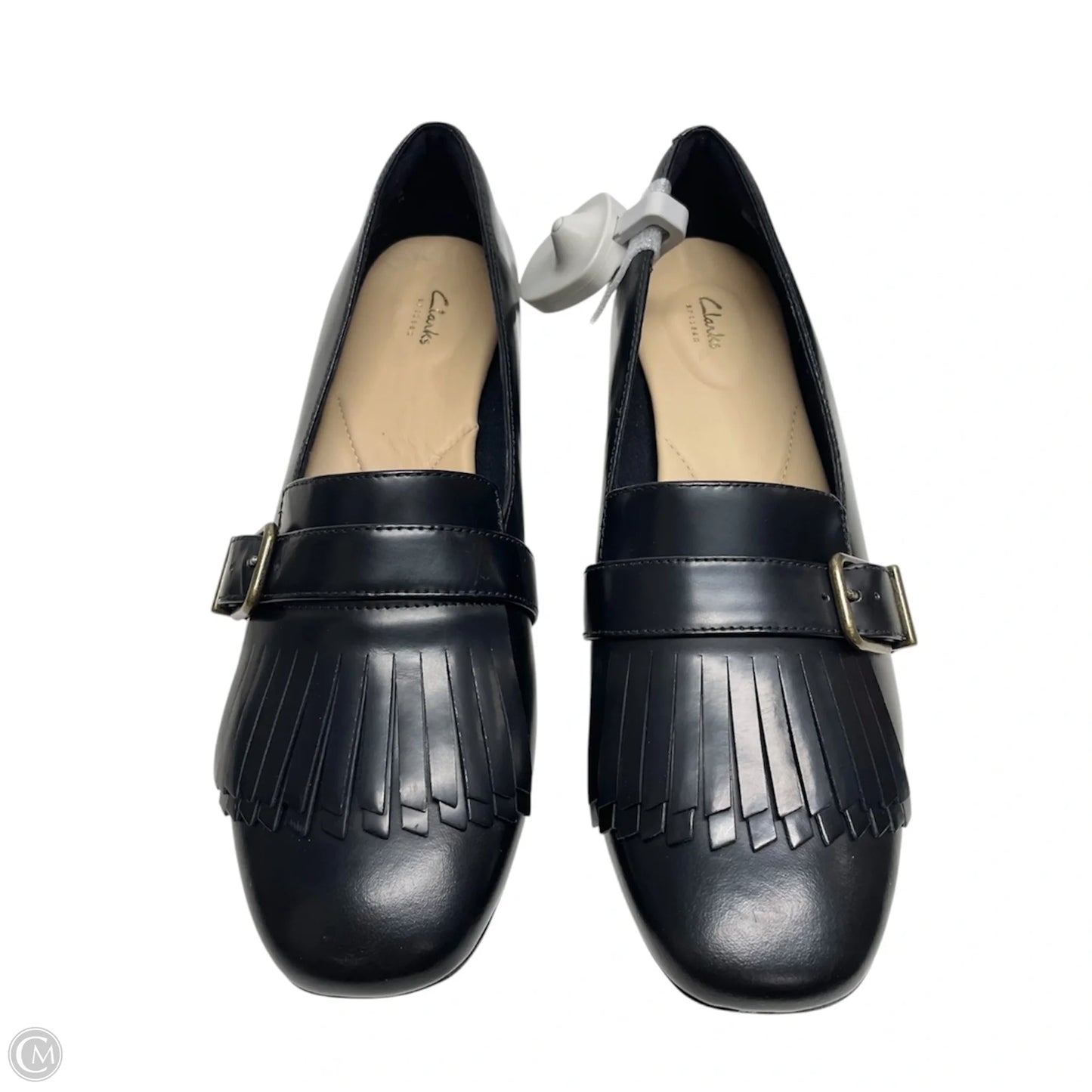 Shoes Heels Block By Clarks In Black, Size: 8