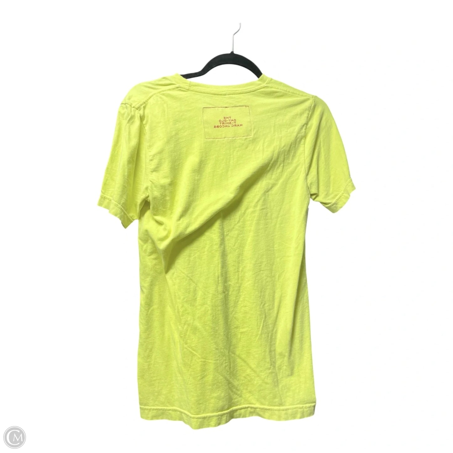 Top Short Sleeve Luxury Designer By Marc Jacobs In Green & Red, Size: S
