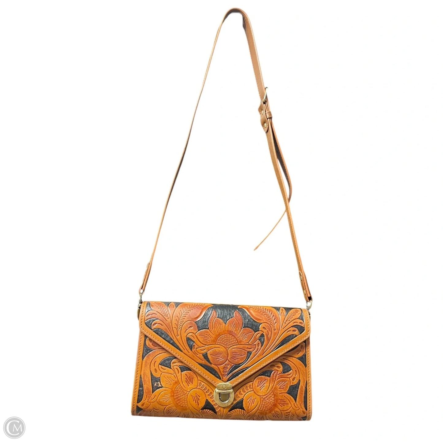 Handbag Leather By Cmb, Size: Small