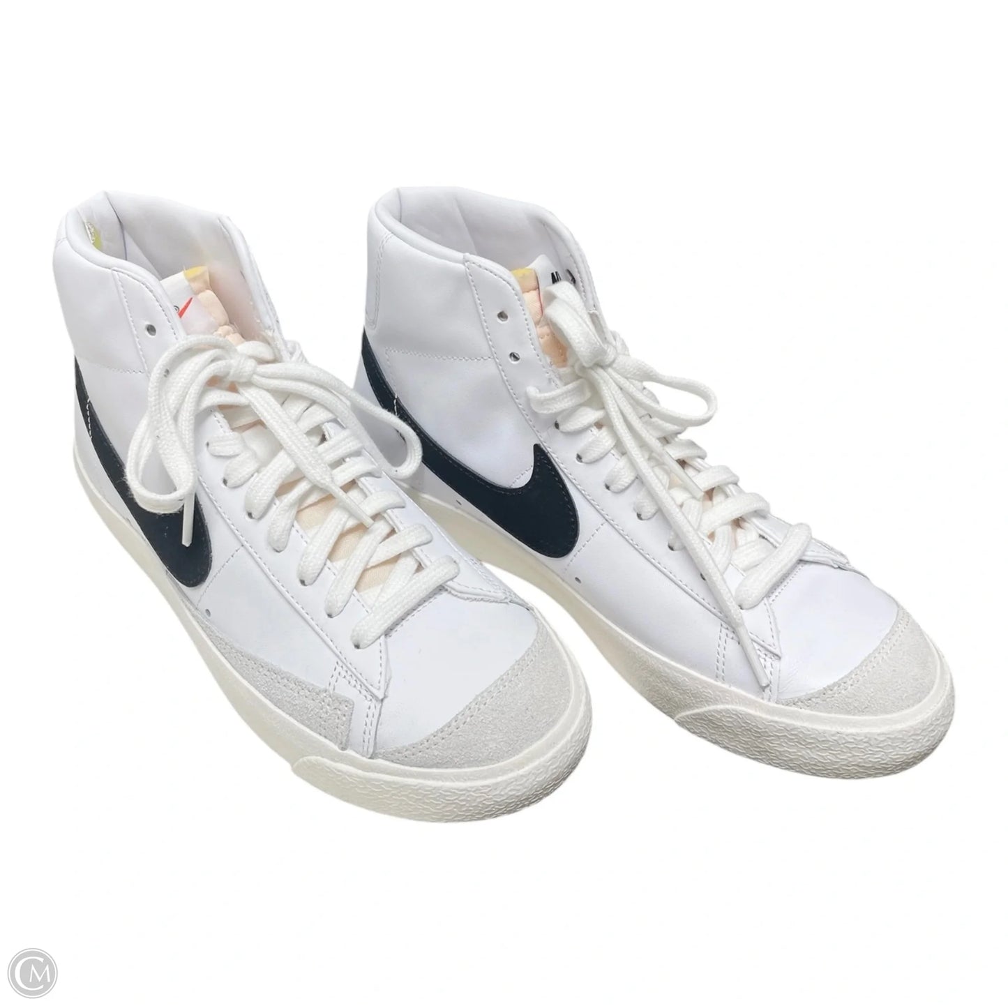Shoes Sneakers By Nike In Black & White, Size: 9