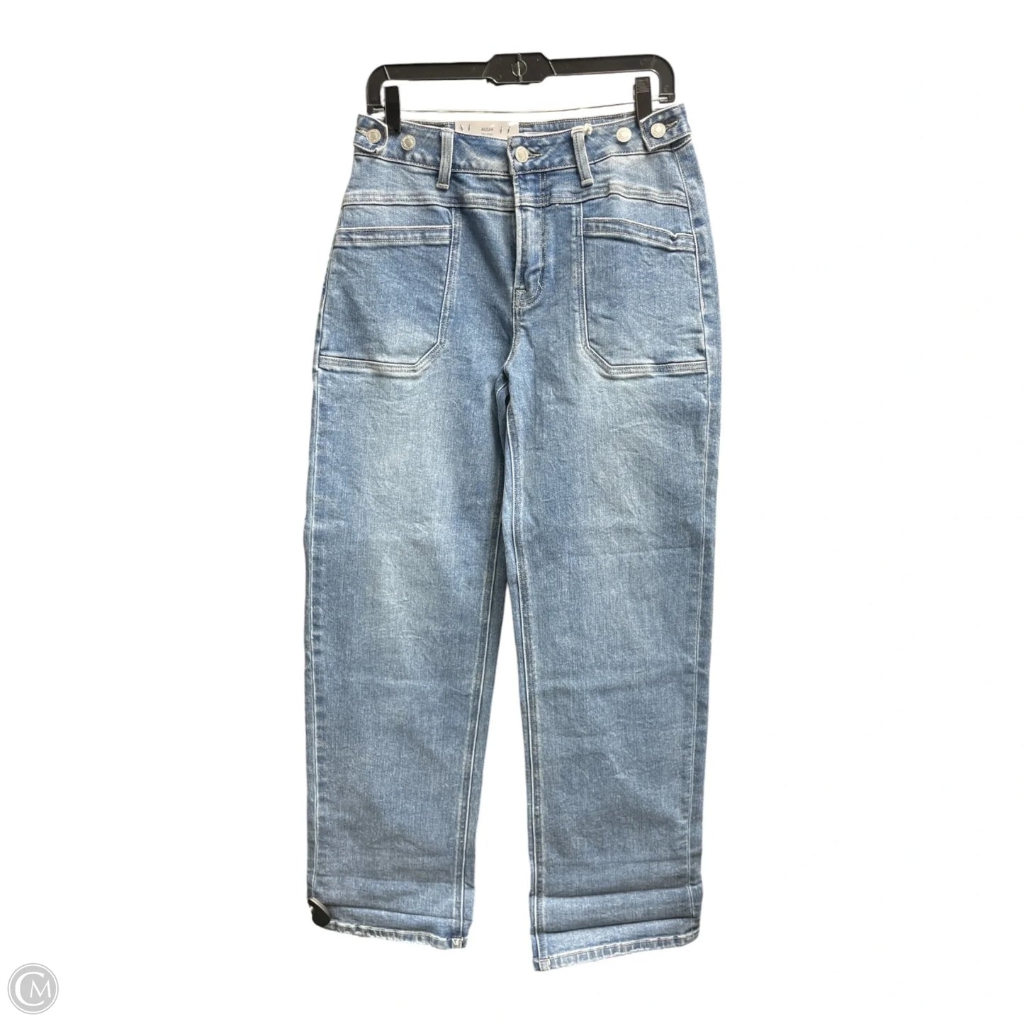 Jeans Wide Leg By Vervet In Blue, Size: 4