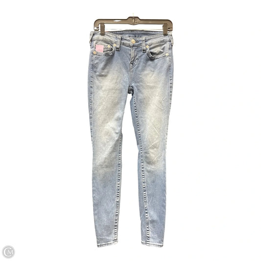 Jeans Skinny By True Religion In Blue, Size: 8