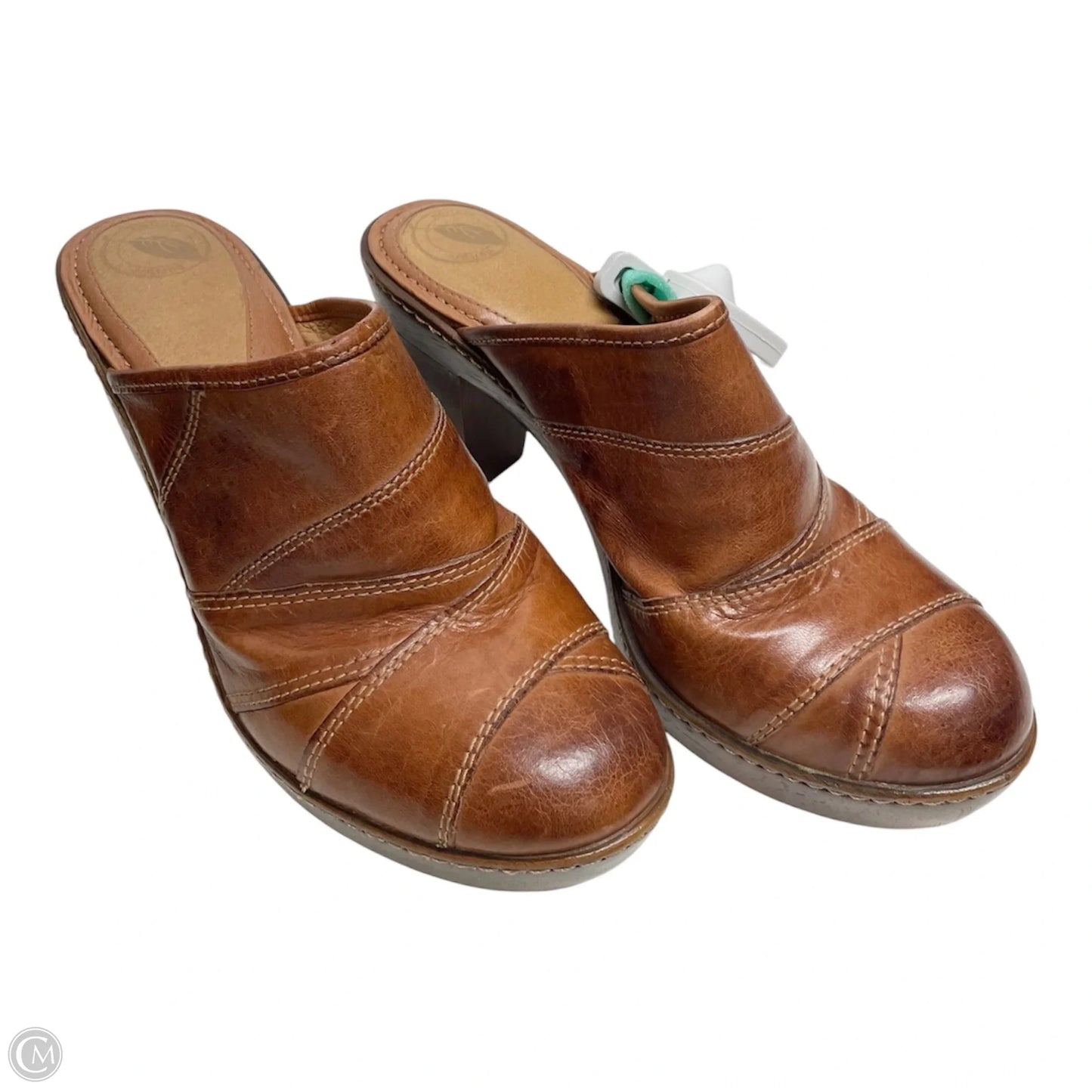 Shoes Heels Block By Nurture In Brown, Size: 8.5