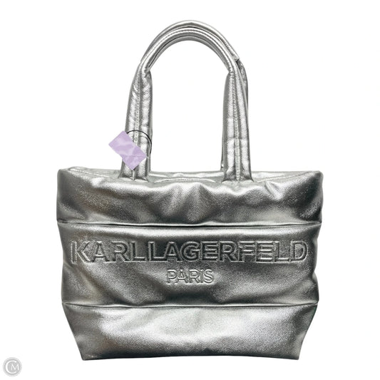 Tote Designer By Karl Lagerfeld, Size: Medium