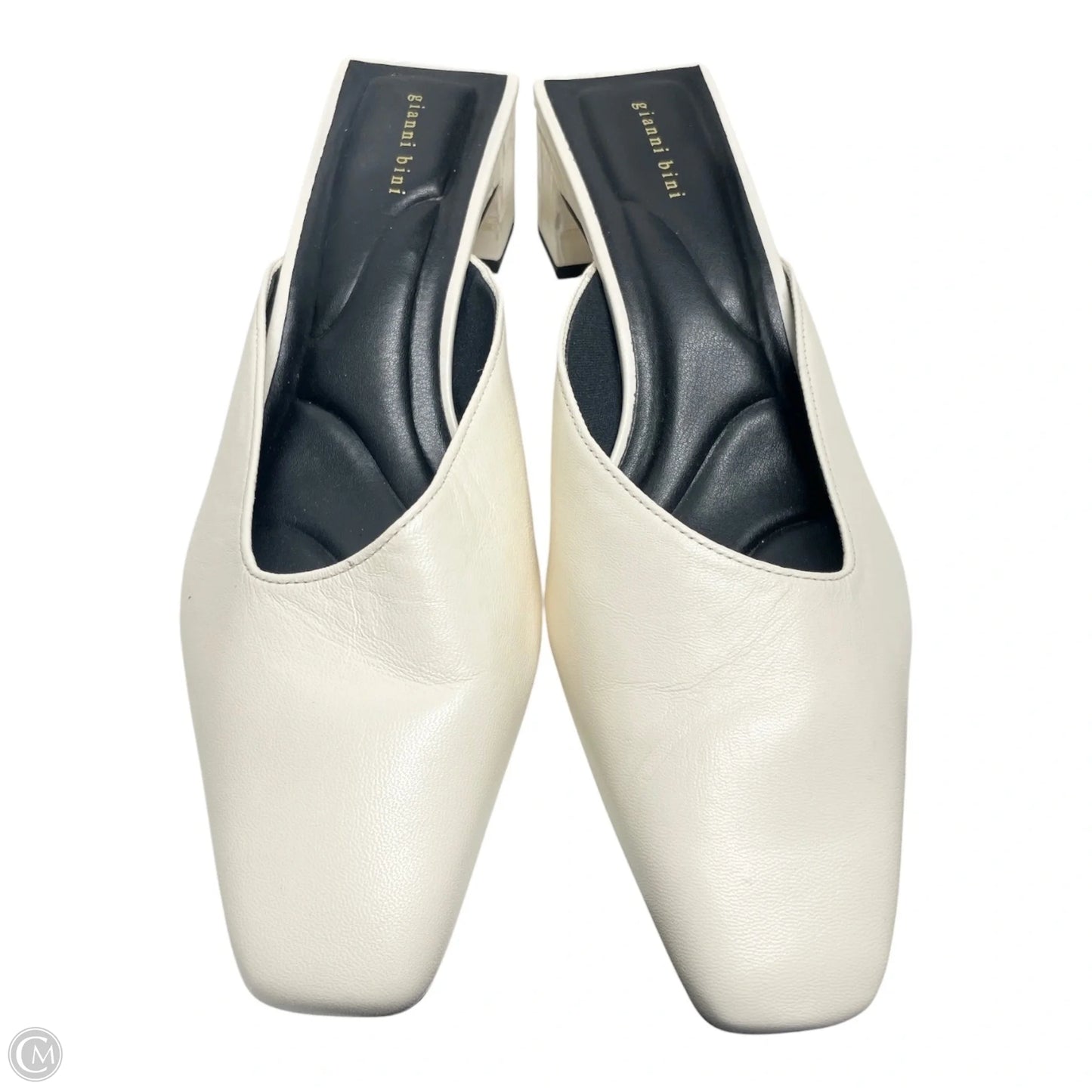 Shoes Heels Block By Gianni Bini In White, Size: 8.5