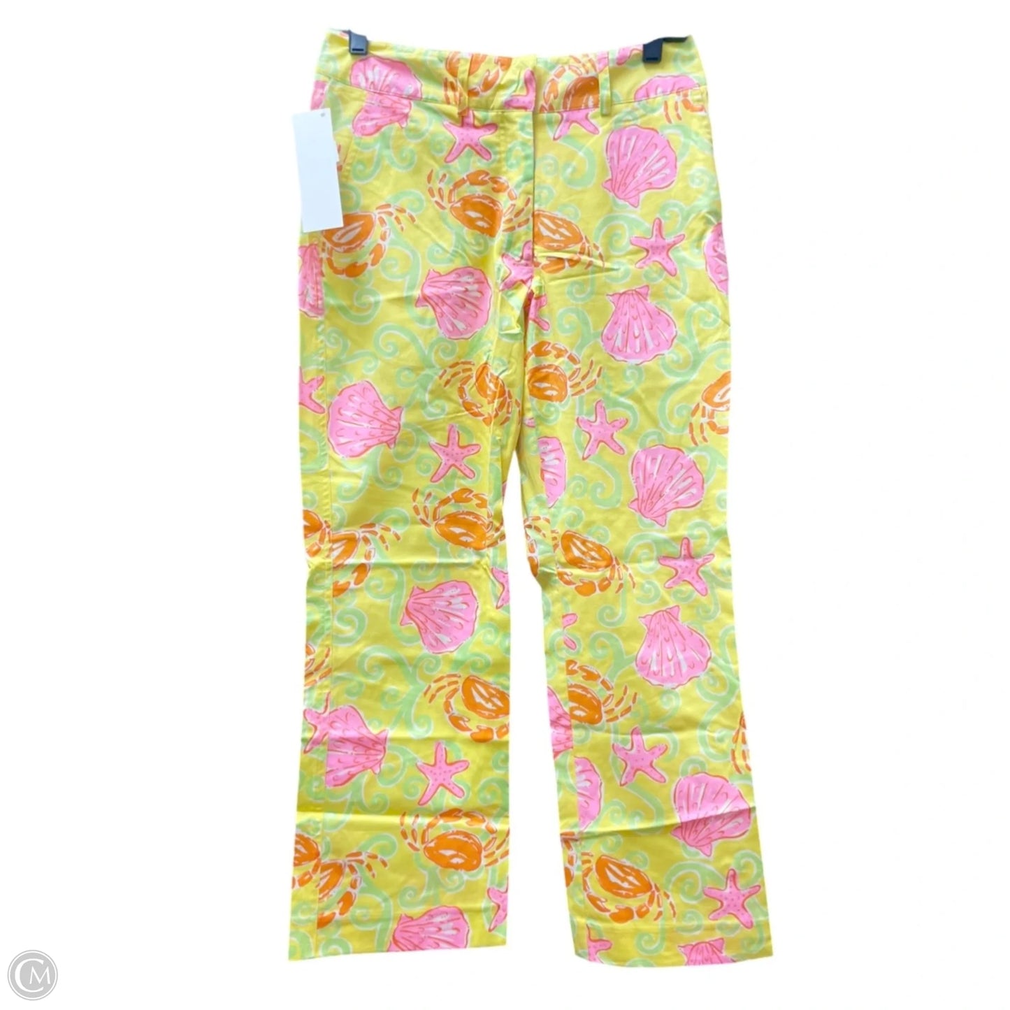 Pants Other By Lilly Pulitzer In Orange & Yellow, Size: 0