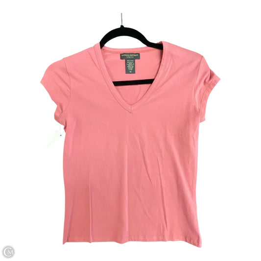 Top Short Sleeve By Banana Republic In Pink, Size: Xs