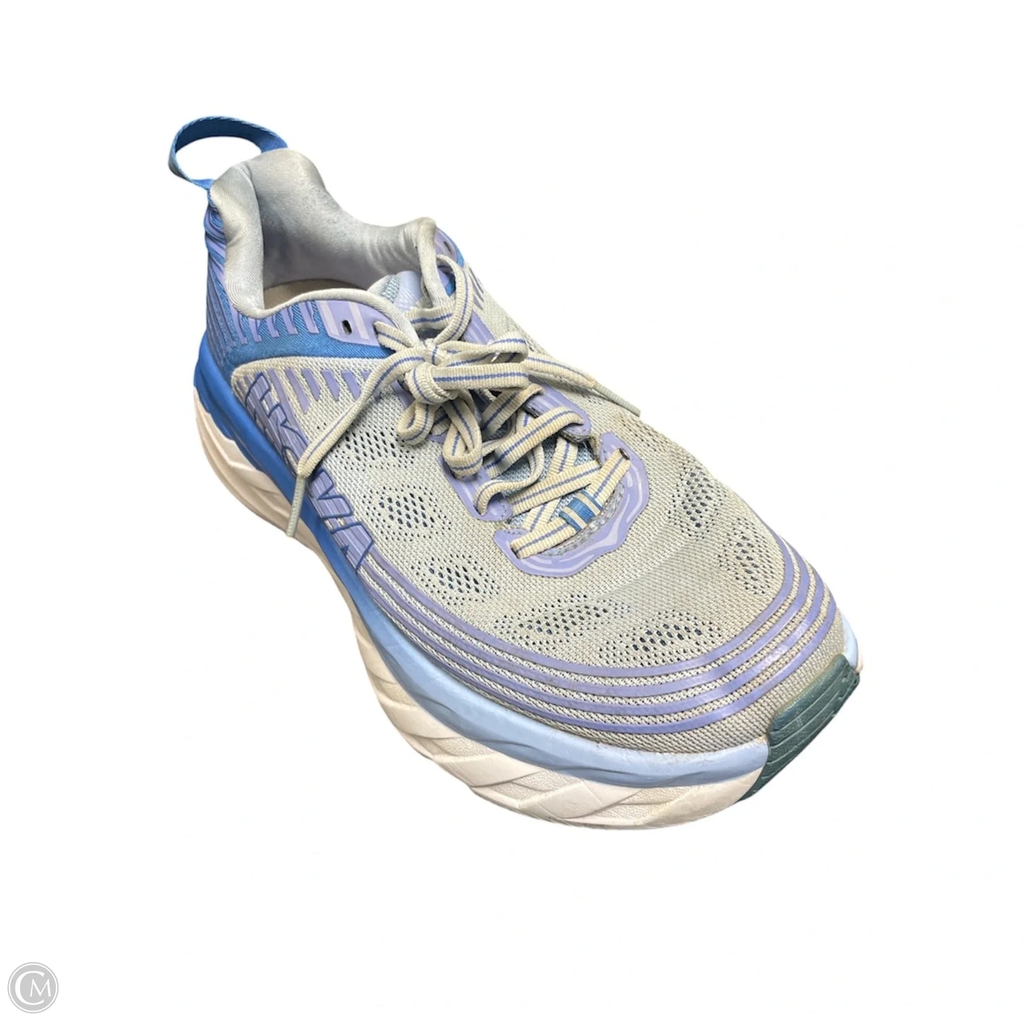 Shoes Athletic By Hoka In Blue & White, Size: 7