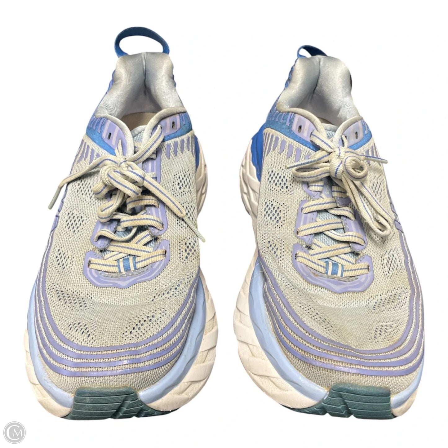 Shoes Athletic By Hoka In Blue & White, Size: 7