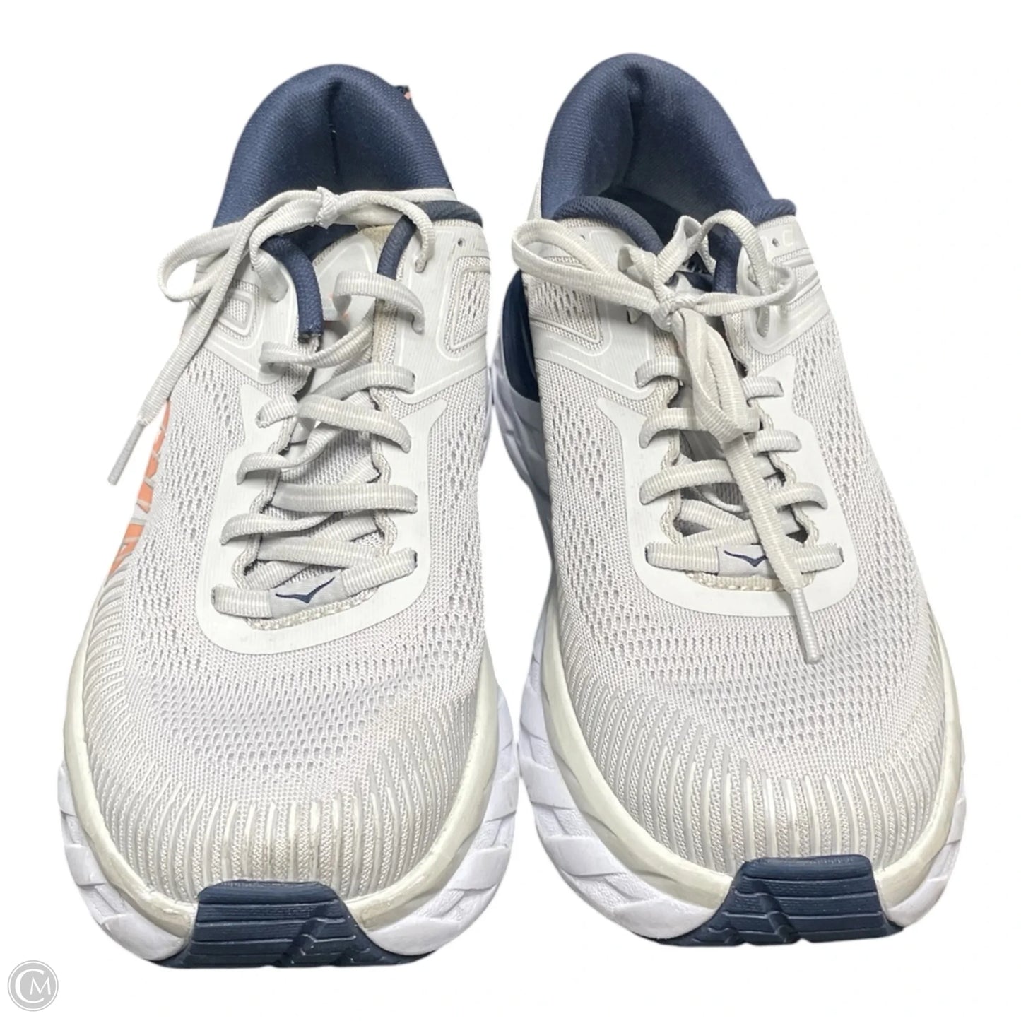 Shoes Athletic By Hoka In Blue & Grey, Size: 10.5