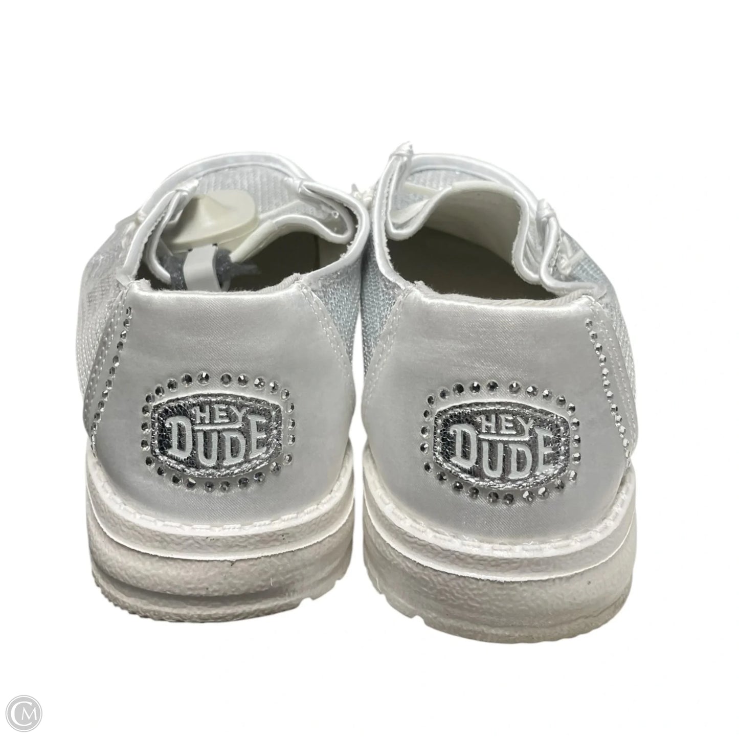 Shoes Flats By Hey Dude In White, Size: 8