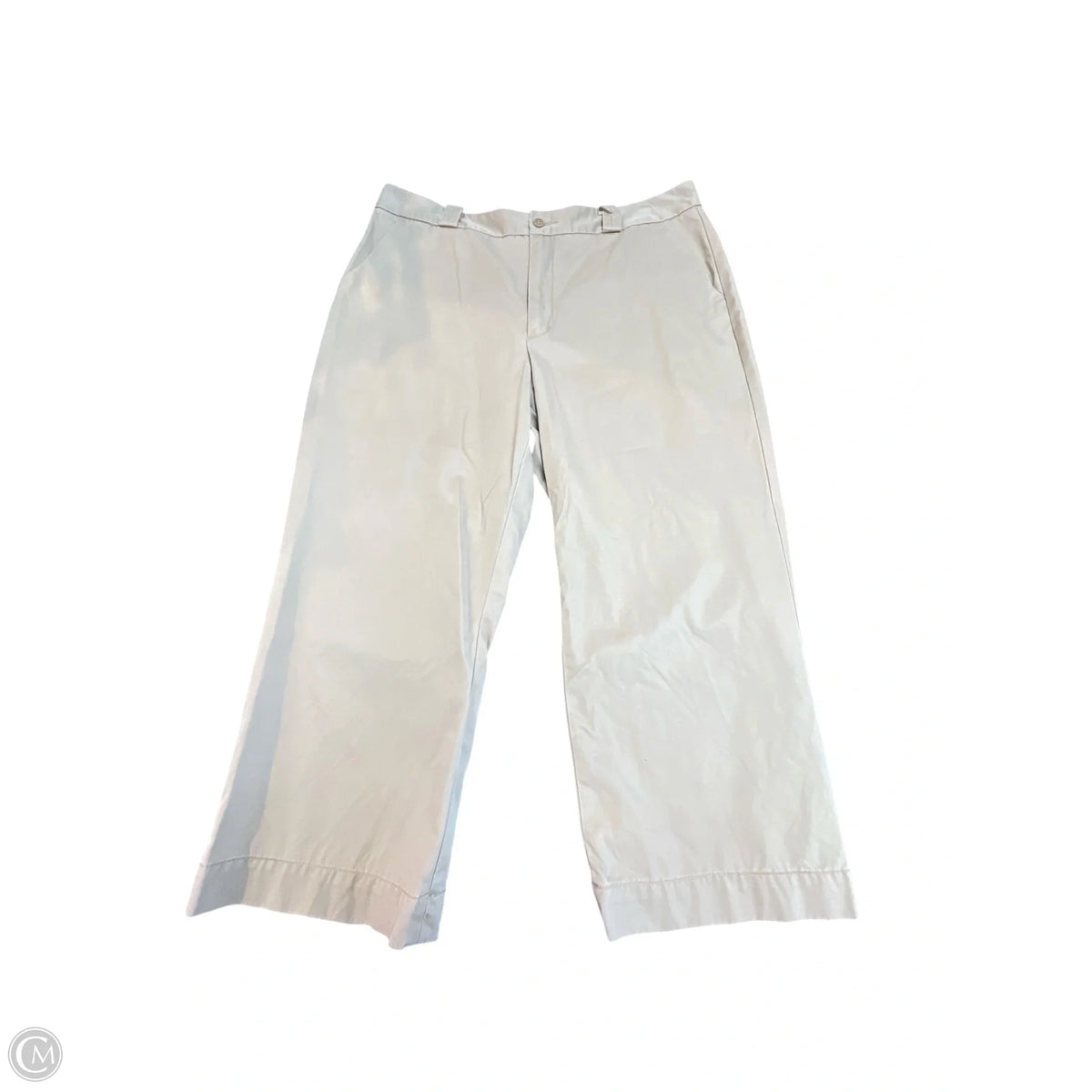 Pants Cropped By Gap In Tan, Size: 16