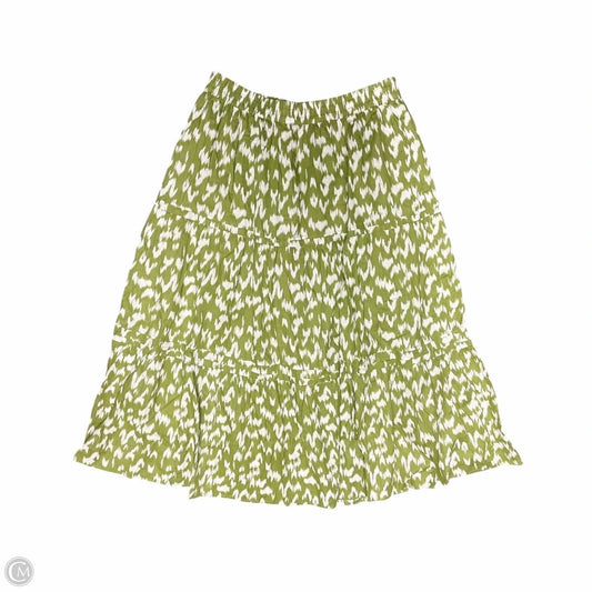 Skirt Maxi By Antthony In Green & White, Size: Lp