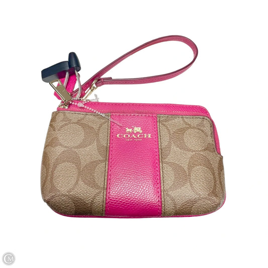 Wristlet Designer By Coach, Size: Small