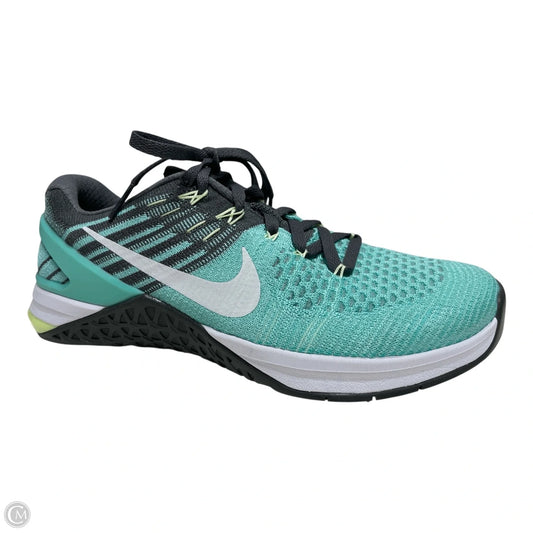 Shoes Athletic By Nike In Blue & Grey, Size: 8