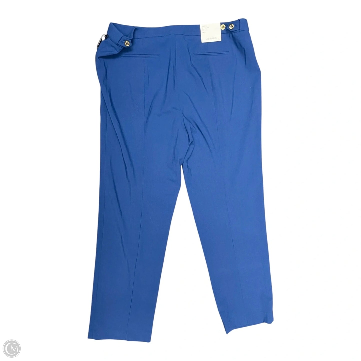 Pants Dress By Calvin Klein In Blue, Size: 16