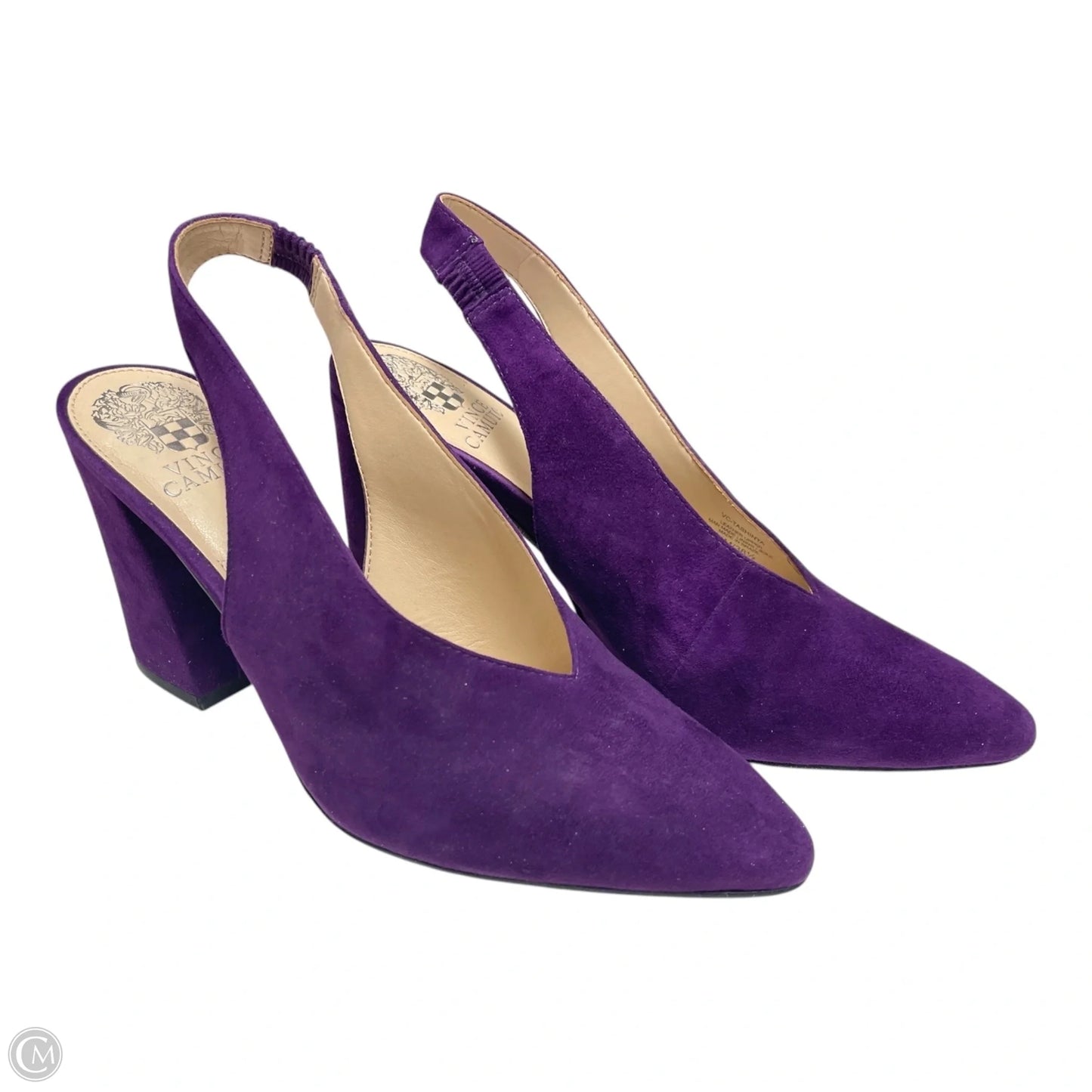 Shoes Heels Block By Vince Camuto In Purple, Size: 8