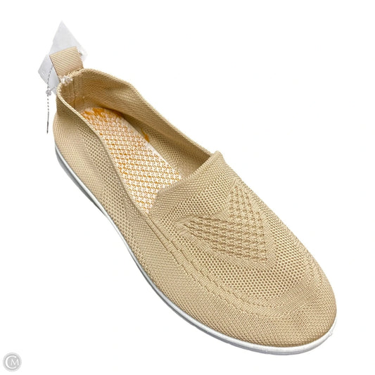 Shoes Flats By Clothes Mentor In Tan, Size: 11.5