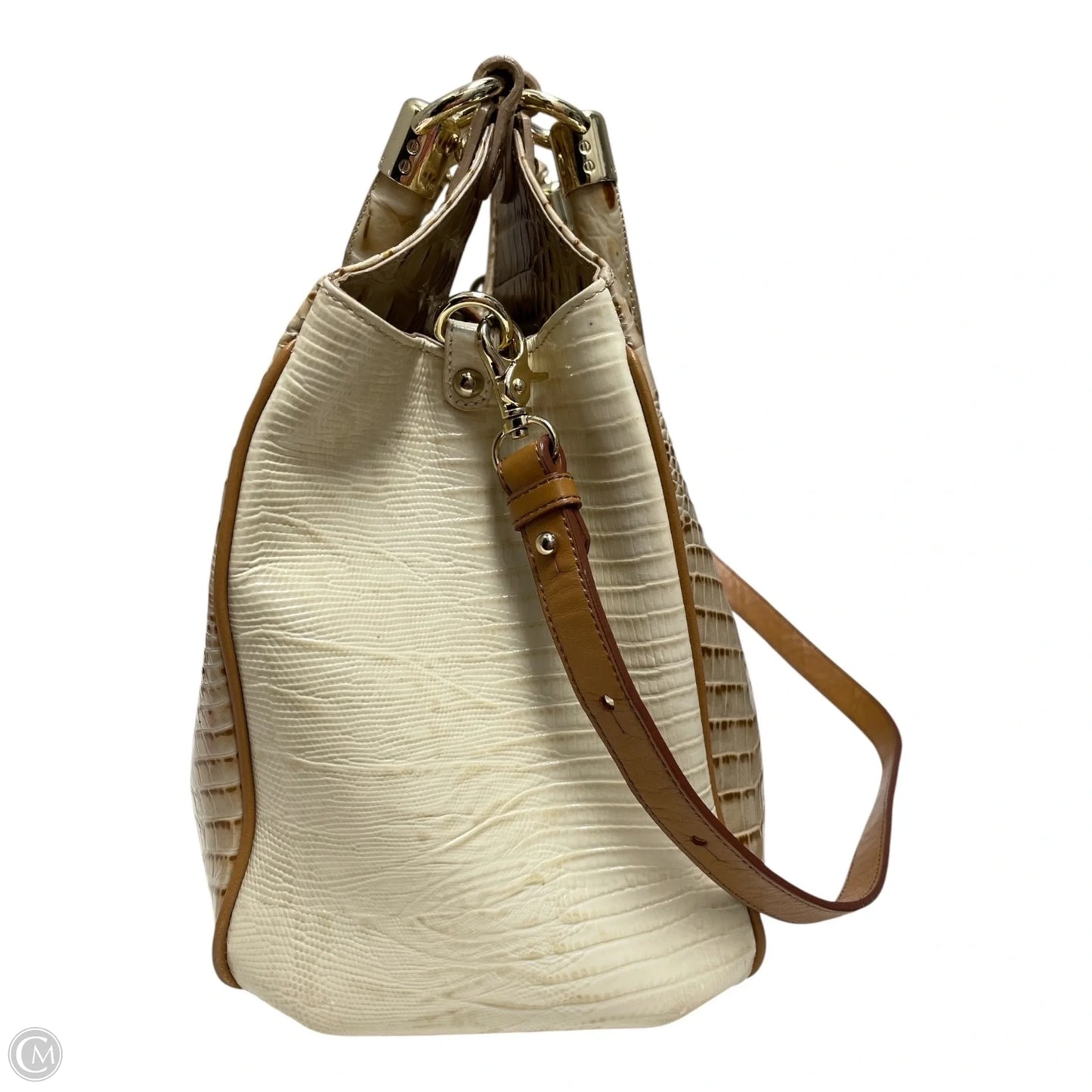 Handbag Designer By Brahmin, Size: Large