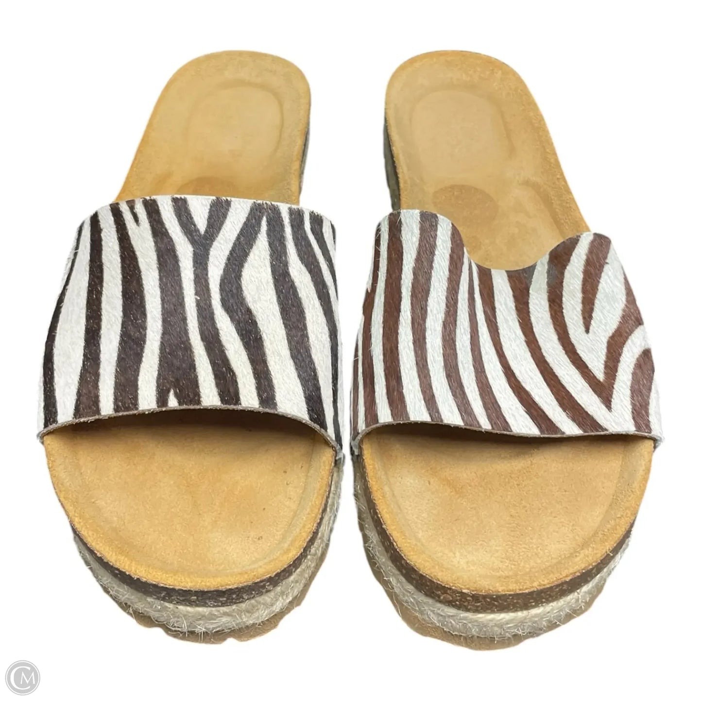 Sandals Flats By YOKONO In Tan, Size: 7.5