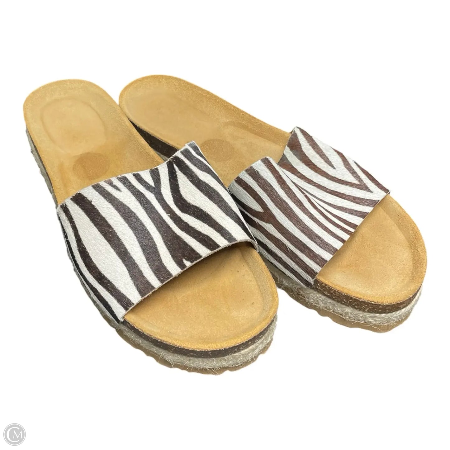 Sandals Flats By YOKONO In Tan, Size: 7.5