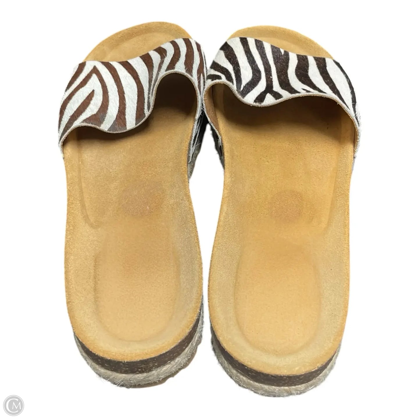 Sandals Flats By YOKONO In Tan, Size: 7.5