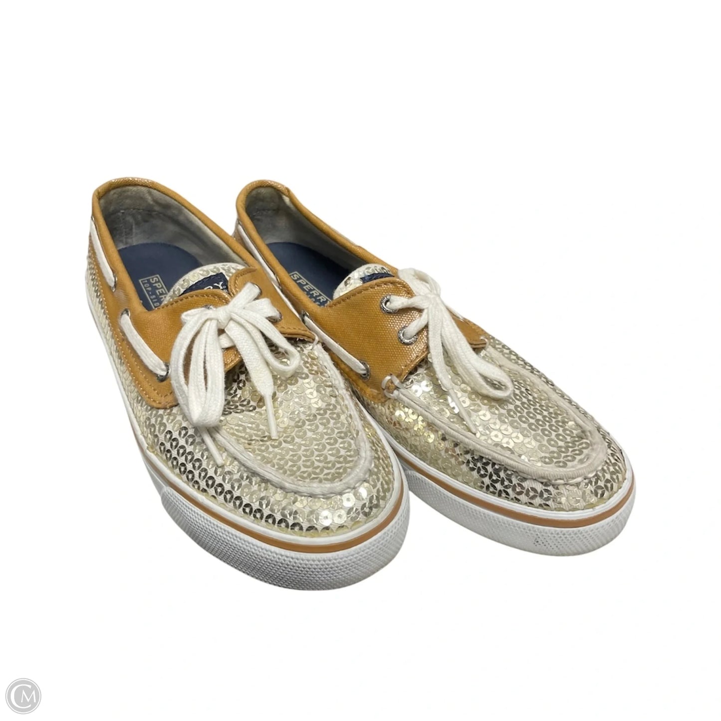 Shoes Flats By Sperry In Pink & Tan, Size: 8.5
