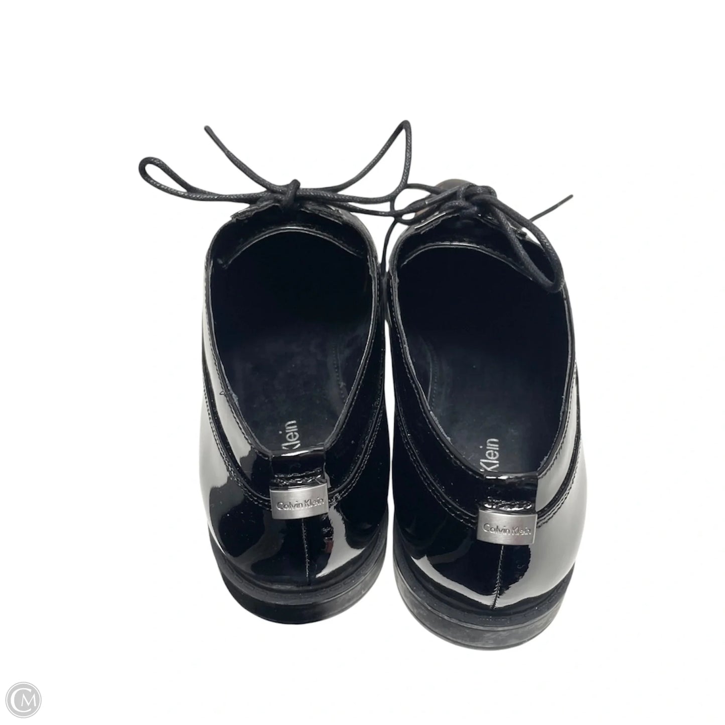Shoes Flats By Calvin Klein In Black, Size: 8.5