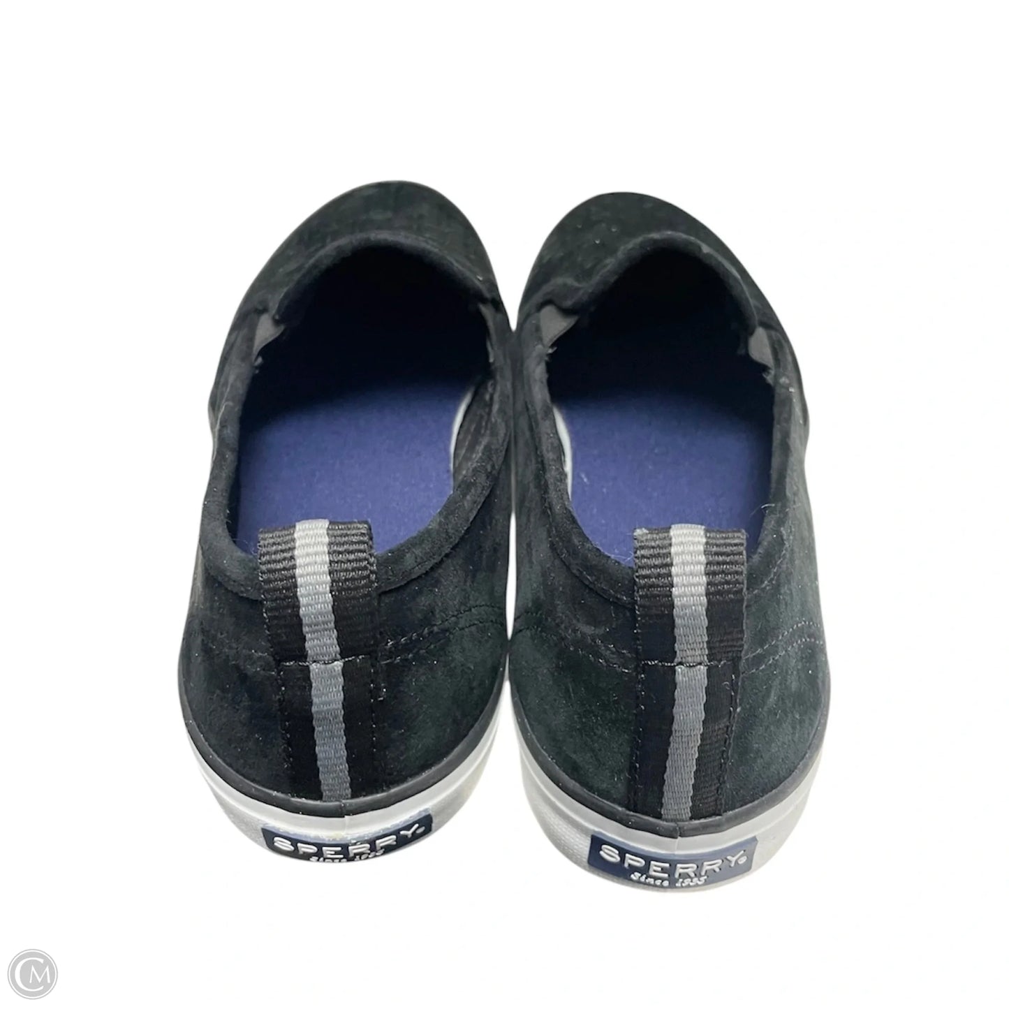 Shoes Flats By Sperry In Black & White, Size: 8.5