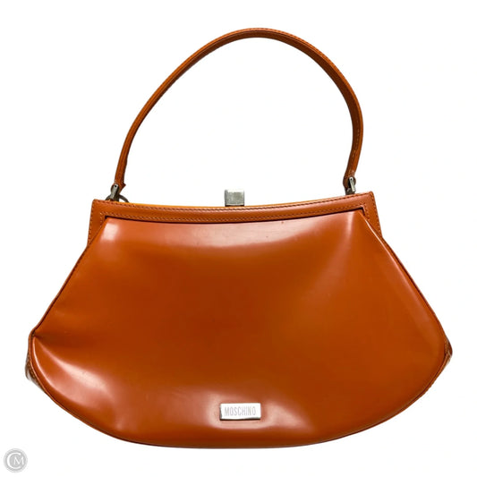 Handbag Luxury Designer By Moschino, Size: Small